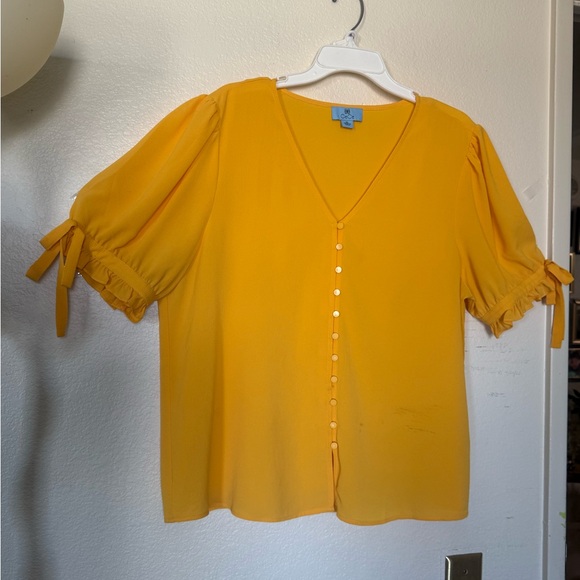 CeCe Yellow Top - Picture 4 of 15